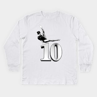 Peng Peng Lee Perfect 10 Kids Long Sleeve T-Shirt